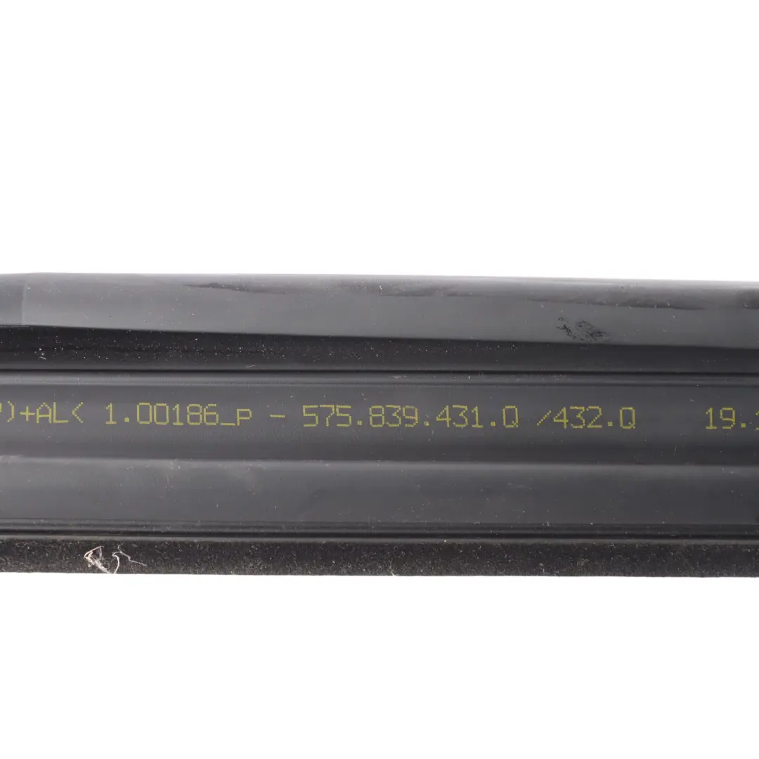 Seat Ateca Door Window Guide Seal Rear Left N/S Chrome Strip - SKU 575839431Q - Part number 575839431Q