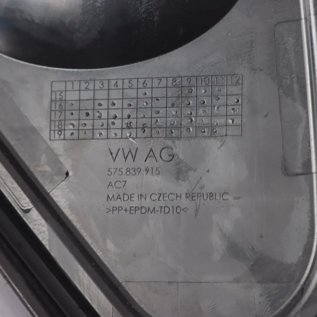 Door Inner Cover Trim Panel Left N/S to Seat Ateca Karoq Rear with Part number 575839915 Seat Ateca Karoq Rear Door Inner Cover Trim Panel Left N/S - SKU 575839915 - Part number 575839915