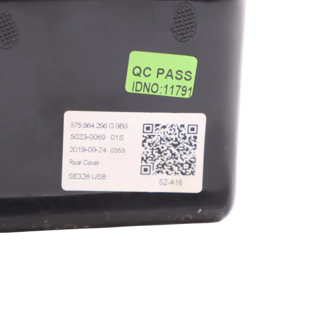 Seat Ateca Rear Charging Point Socket Centre Console Surround Cover - SKU 575864298G - Part number 575864298G