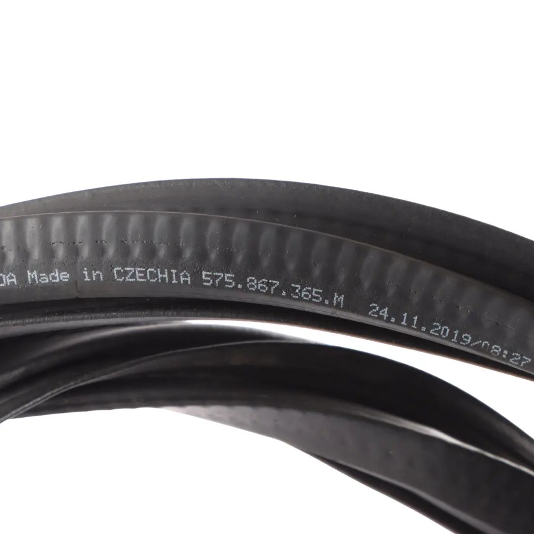 Door Rubber Gasket Seal Sealing Front Left N/S Side 575867366M to Seat Ateca with Part number 575867365M Seat Ateca Door Rubber Gasket Seal Sealing Front Left N/S Side 575867366M - SKU 575867365M - Part number 575867365M