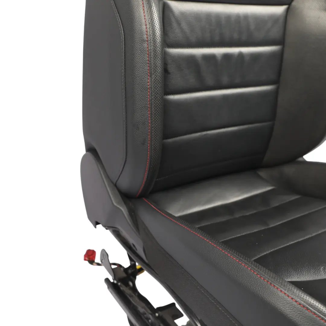 Front Seat Heated Leather Anthracite Black Red Left N/S to Seat Ateca I FR with Part number 575881805EN Seat Ateca I FR Front Seat Heated Leather Anthracite Black Red Left N/S - SKU 575881805EN - Part number 575881805EN