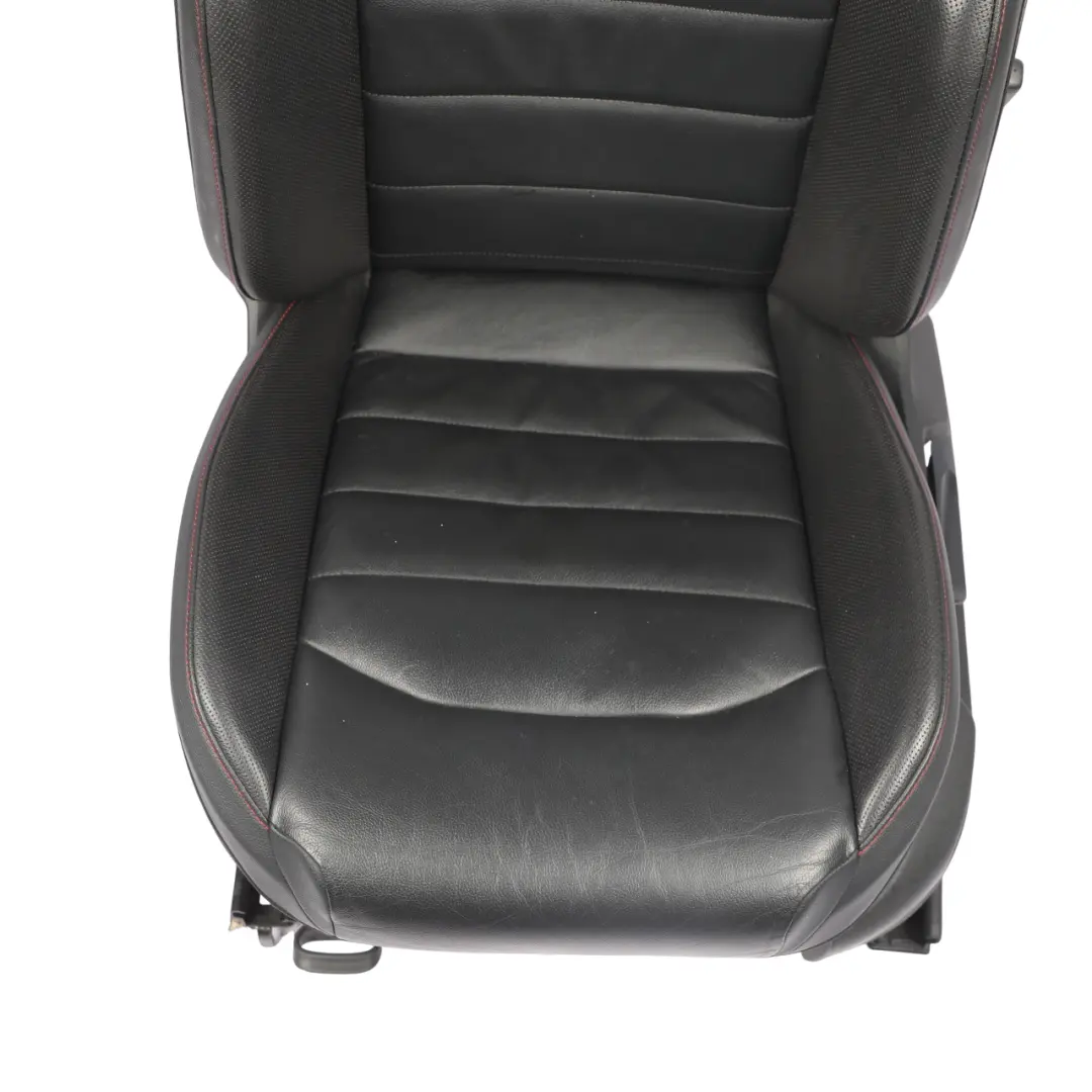 Front Seat Heated Leather Anthracite Black Red Left N/S to Seat Ateca I FR with Part number 575881805EN Seat Ateca I FR Front Seat Heated Leather Anthracite Black Red Left N/S - SKU 575881805EN - Part number 575881805EN