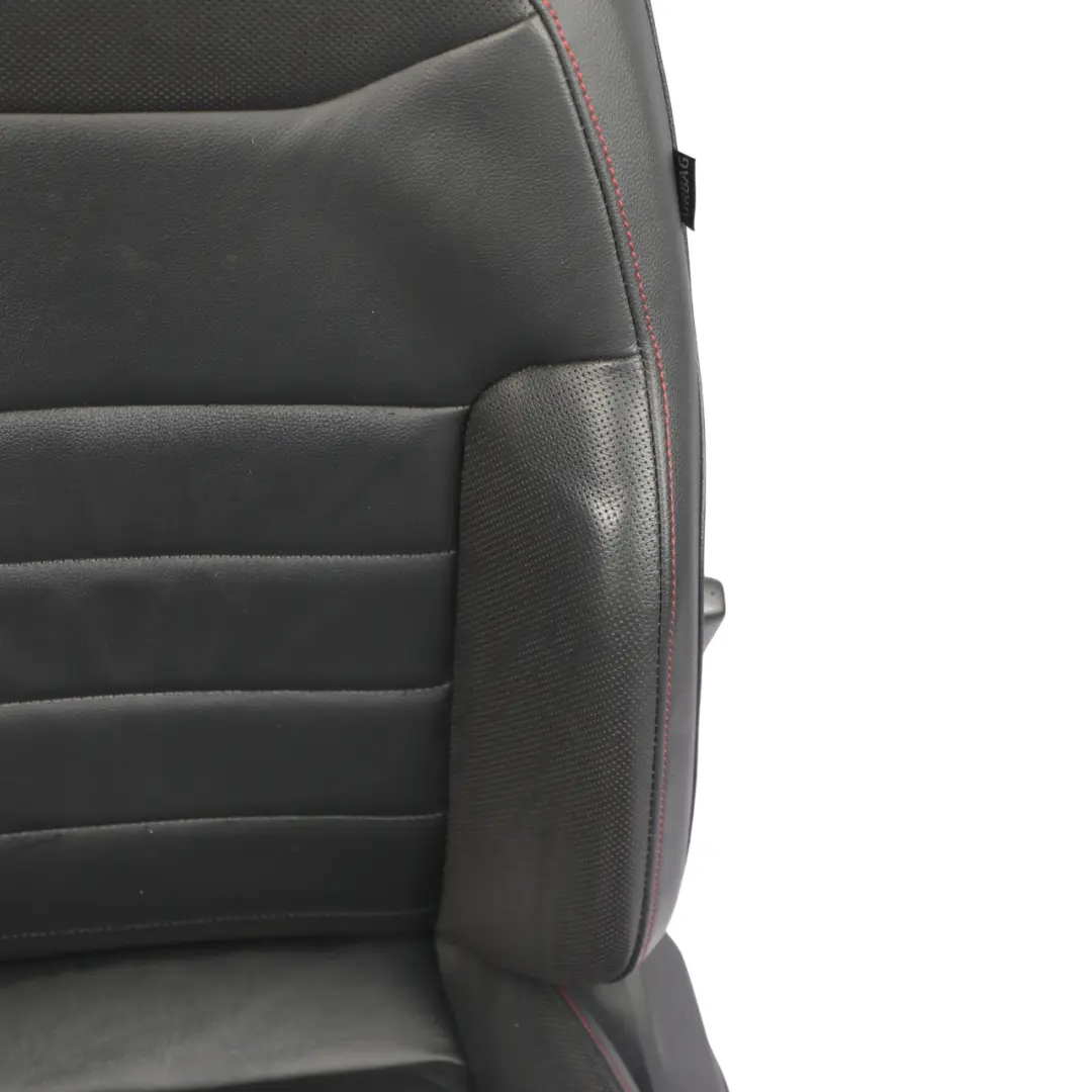 Seat Ateca I FR Front Seat Heated Leather Anthracite Black Red Left N/S - SKU 575881805EN - Part number 575881805EN