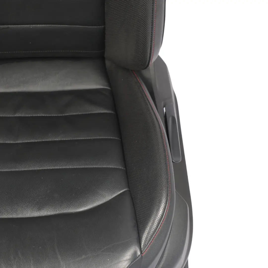 Front Seat Heated Leather Anthracite Black Red Left N/S to Seat Ateca I FR with Part number 575881805EN Seat Ateca I FR Front Seat Heated Leather Anthracite Black Red Left N/S - SKU 575881805EN - Part number 575881805EN