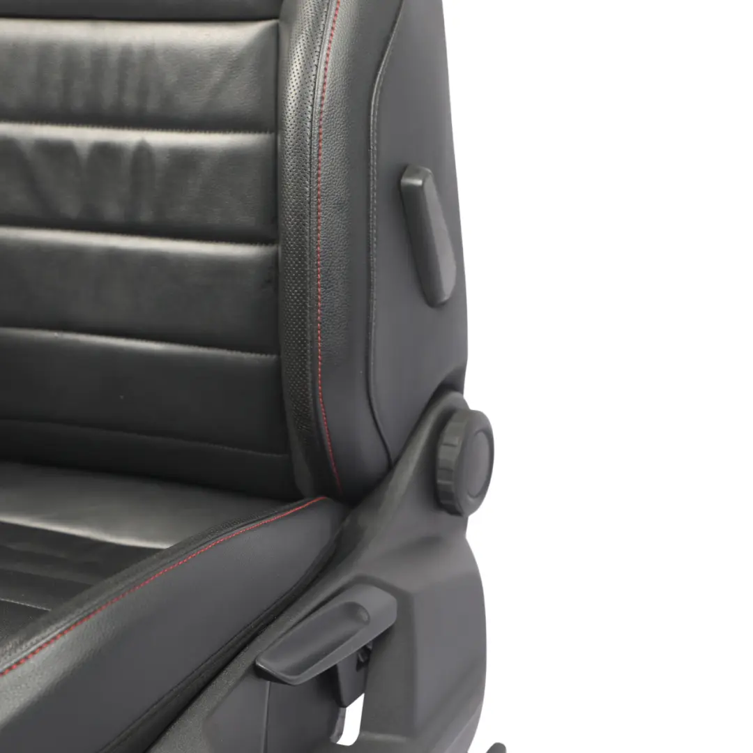 Seat Ateca I FR Front Seat Heated Leather Anthracite Black Red Left N/S - SKU 575881805EN - Part number 575881805EN