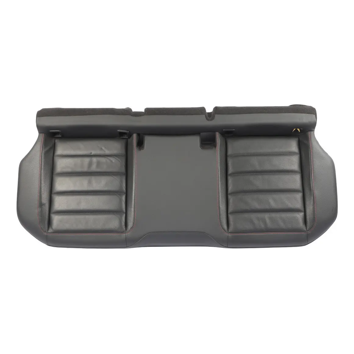 Seat Ateca Mk1 FR Rear Bench Sofa Lower Seat Leather Black Anthracite Red Thread