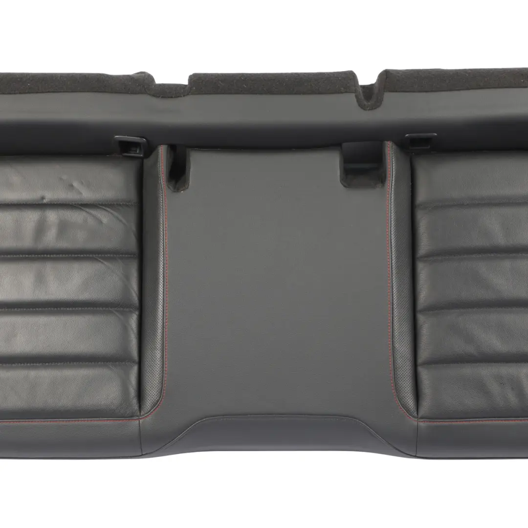Seat Ateca Mk1 FR Rear Bench Sofa Lower Seat Leather Black Anthracite Red Thread - SKU 575885405AR - Part number 575885405AR