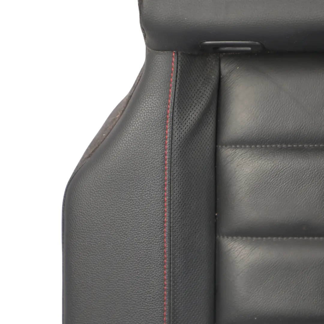 Seat Ateca Mk1 FR Rear Bench Sofa Lower Seat Leather Black Anthracite Red Thread - SKU 575885405AR - Part number 575885405AR