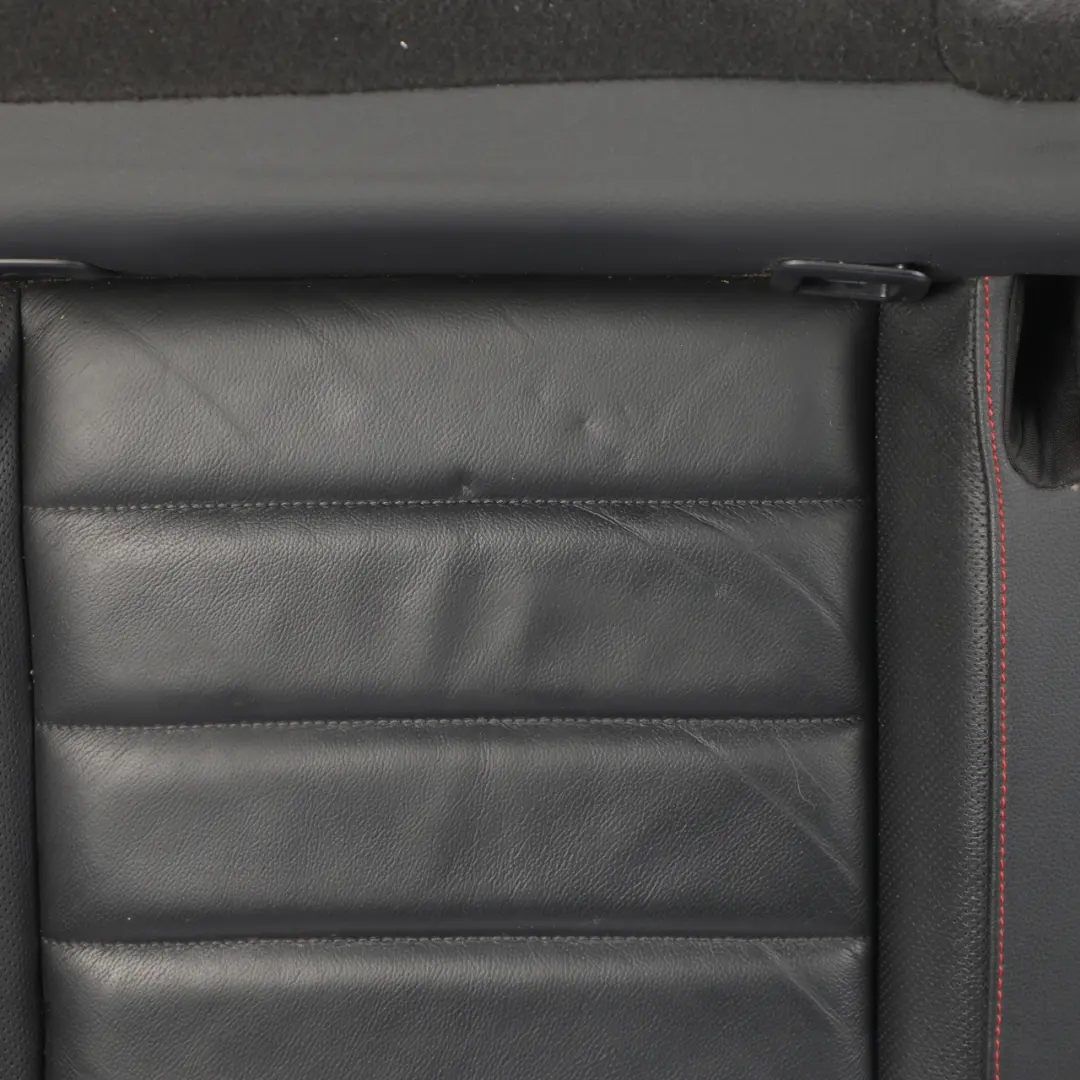 Seat Ateca Mk1 FR Rear Bench Sofa Lower Seat Leather Black Anthracite Red Thread - SKU 575885405AR - Part number 575885405AR