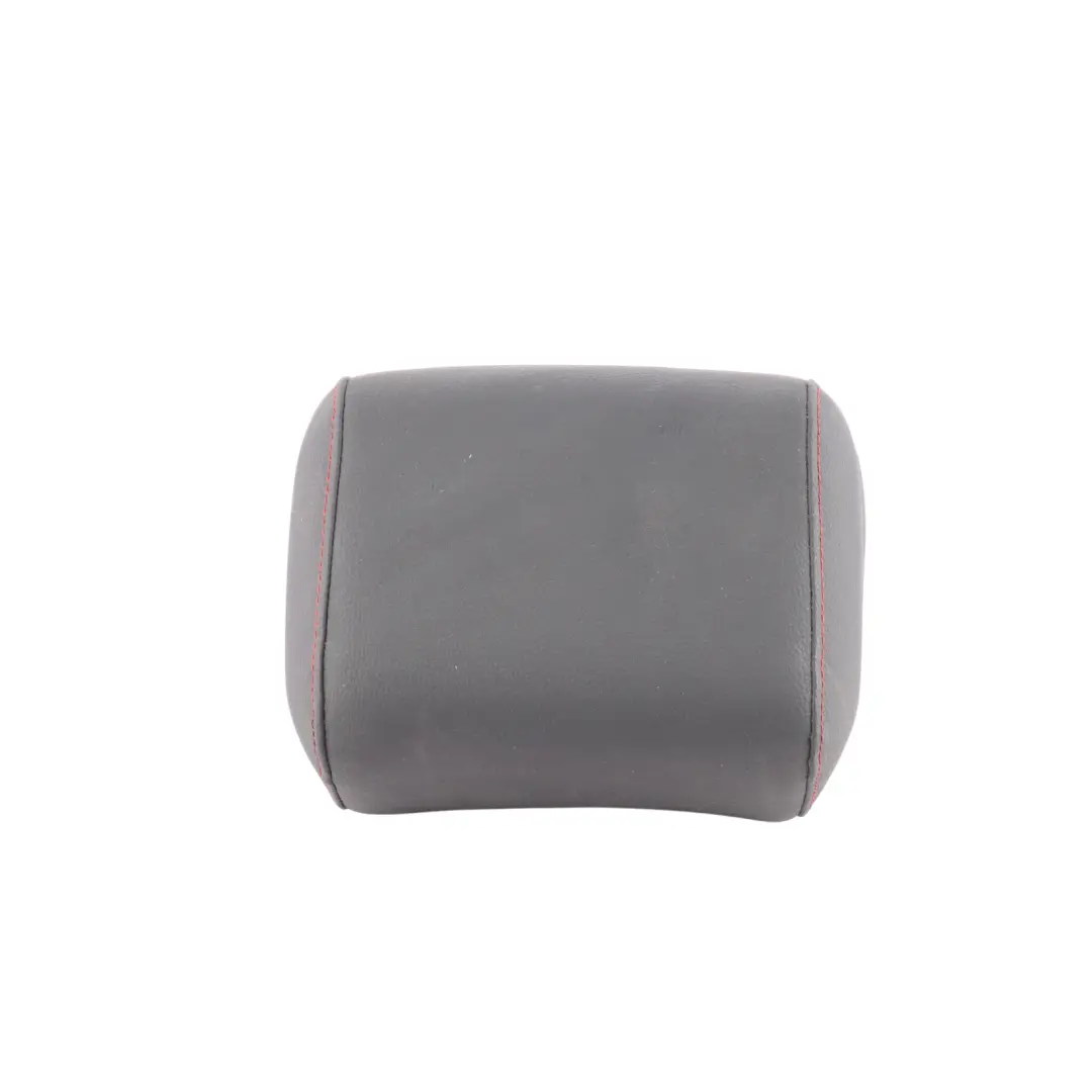 Bench Headrest Centre Head Rest Black Leather Red Seam to Seat Ateca Rear with Part number 575885902B Seat Ateca Rear Bench Headrest Centre Head Rest Black Leather Red Seam - SKU 575885902B - Part number 575885902B
