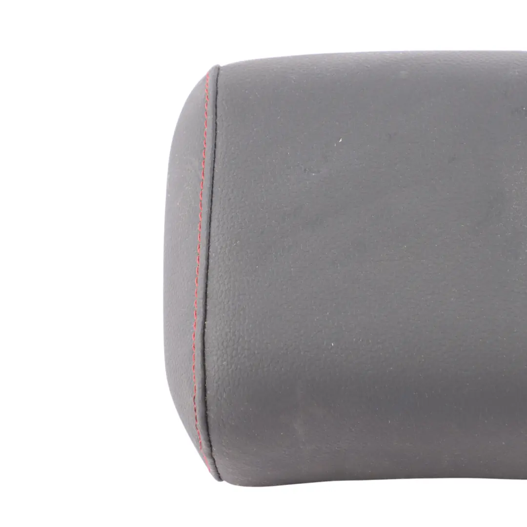Seat Ateca Rear Bench Headrest Centre Head Rest Black Leather Red Seam - SKU 575885902B - Part number 575885902B