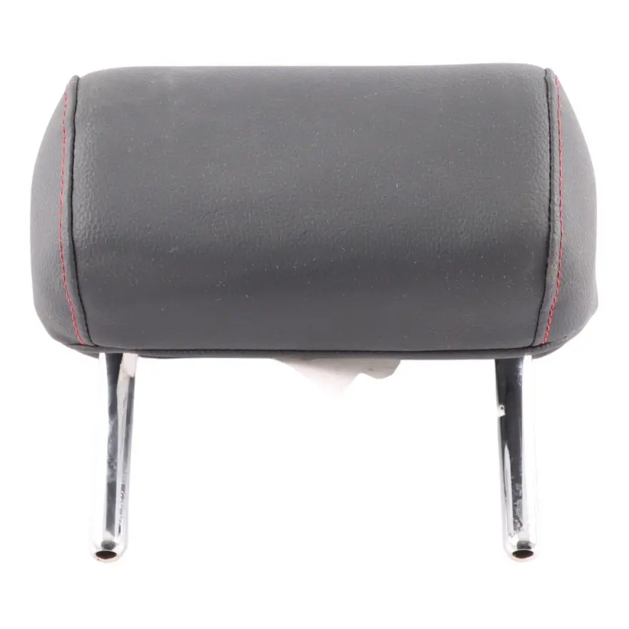 Seat Ateca Rear Bench Headrest Centre Head Rest Black Leather Red Seam - SKU 575885902B - Part number 575885902B