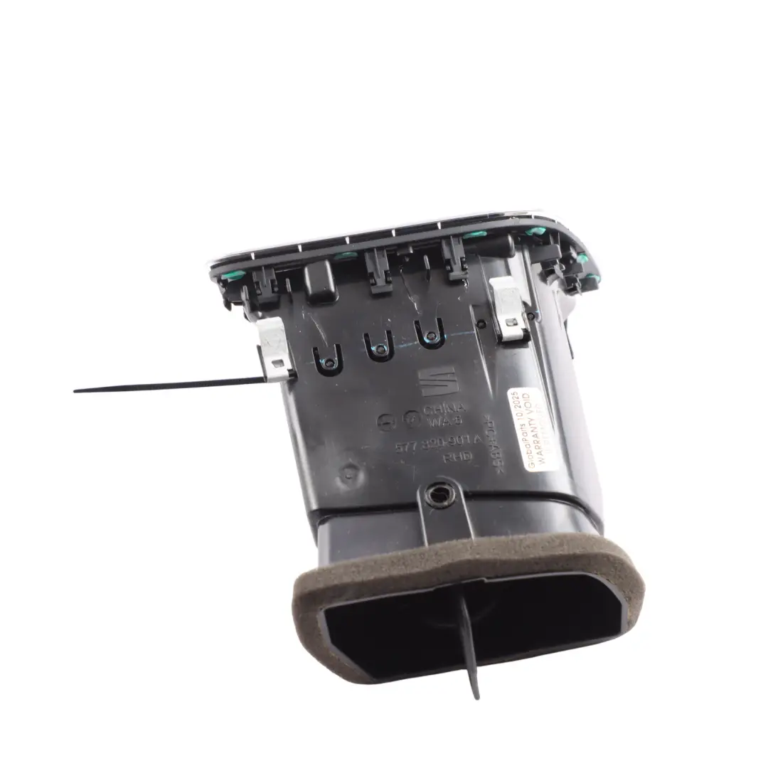Mk1 Dashboard Air Vent Front Left N/S Passenger Side to Seat Ateca with Part number 577820901A Seat Ateca Mk1 Dashboard Air Vent Front Left N/S Passenger Side - SKU RHD-577820901A - Part number 577820901A