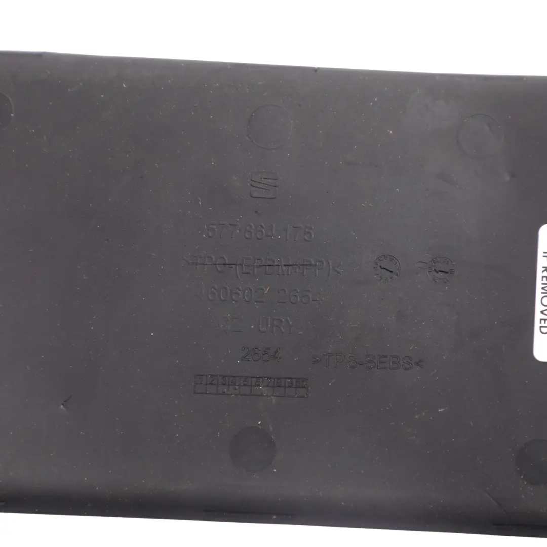 Seat Ateca Centre Console Storage Oddments Tray Rubber Insert Mat - SKU 577864175 - Part number 577864175