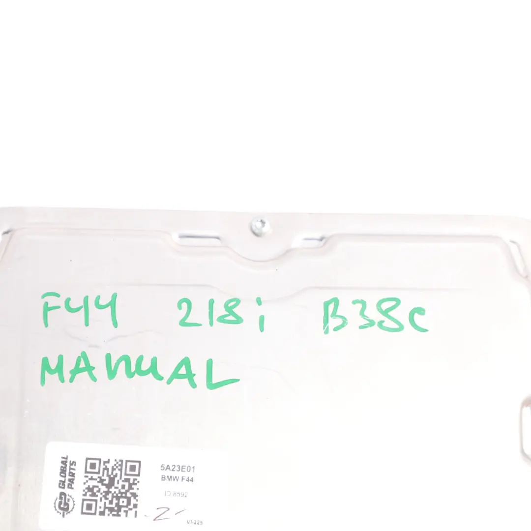 B38C 218i Petrol Engine Control Unit ECU DME Manual to BMW F44 with Part number 5A23E01 BMW F44 B38C 218i Petrol Engine Control Unit ECU DME Manual - SKU 5A23E01 - Part number 5A23E01