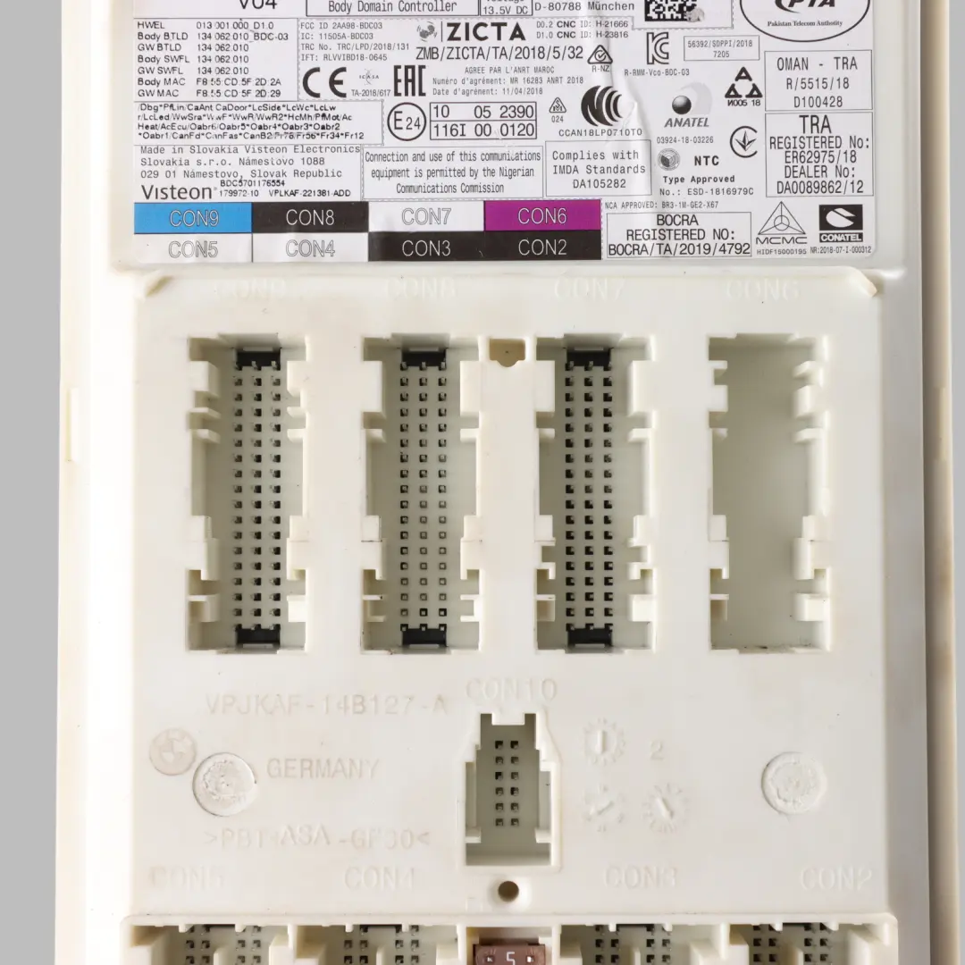 Body Control Module ECU Domain Controller Unit Module to BMW F40 F44 with Part number 5A3CE25 BMW F40 F44 Body Control Module ECU Domain Controller Unit Module - SKU 5A3CE25 - Part number 5A3CE25