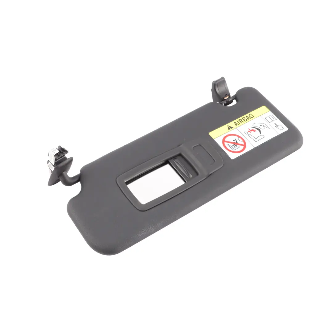 BMW F44 F74 Gran Coupe Sun Visor Panel Anthracite Front Left N/S - SKU RHD-5A3D201 - Part number 5A3D201