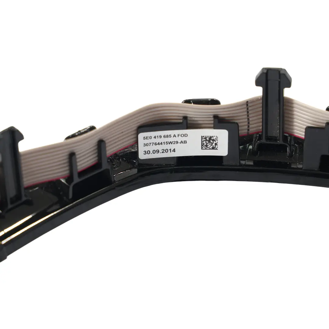 Coperchio Volante Pannello Rivestimento Interruttore A per Skoda Rapid NH1 con numero di parte 5E0419685 Skoda Rapid NH1 Coperchio Volante Pannello Rivestimento Interruttore A - SKU 5E0419685-1 - Numero di parte 5E0419685