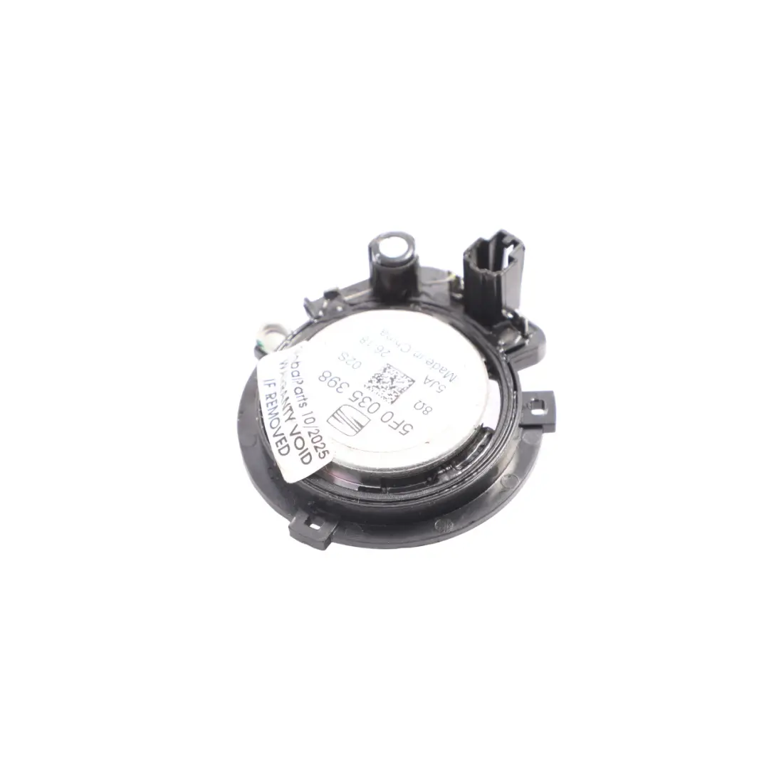Mk3 5F Altoparlante Tweeter A Pilastro Anteriore Sinistro per Seat Leon con numero di parte 5F0035398 Seat Leon Mk3 5F Altoparlante Tweeter A Pilastro Anteriore Sinistro - SKU 5F0035398 - Numero di parte 5F0035398