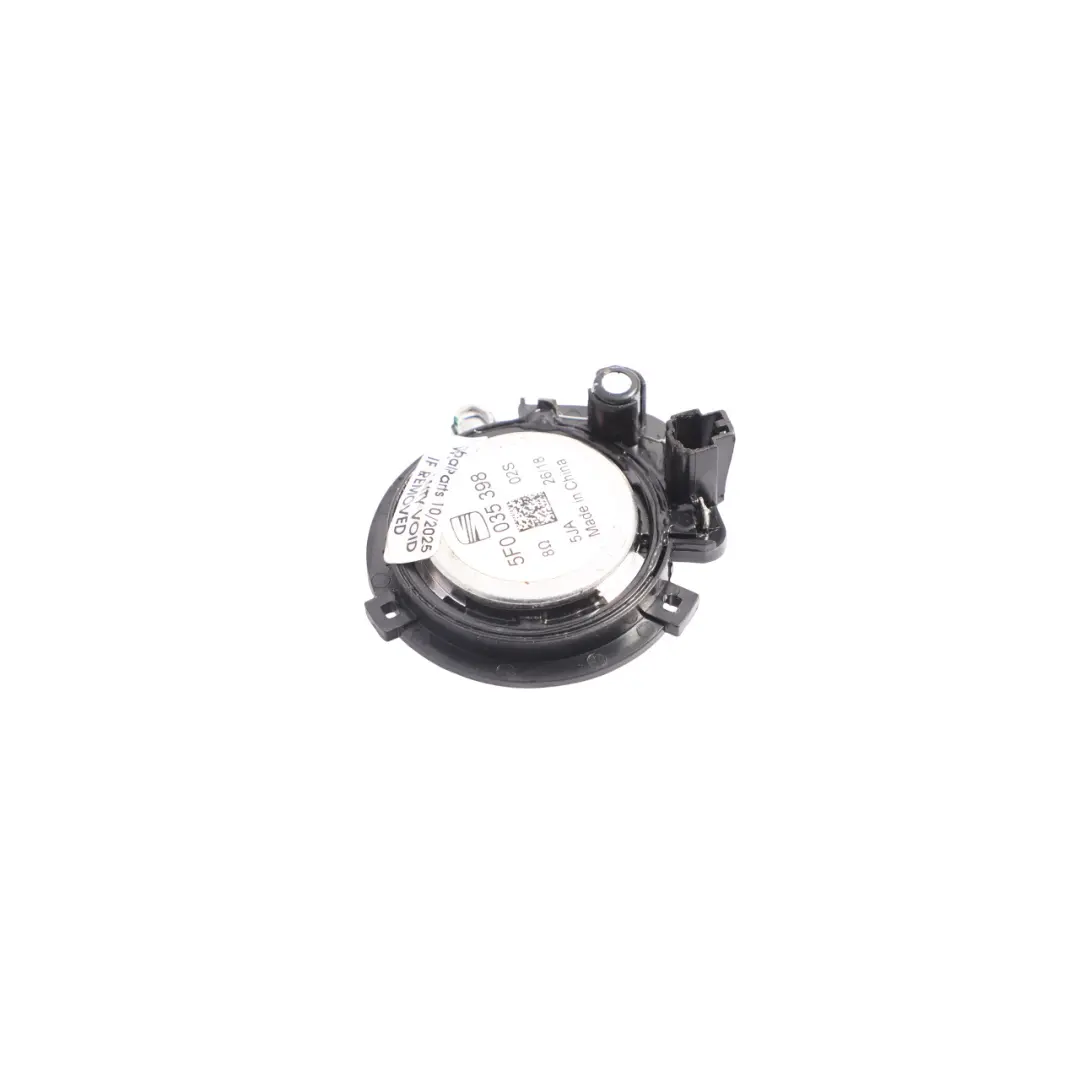 Mk3 5F Haut Parleur Tweeter Colonne A Avant Gauche Droite pour Seat Leon à propos du numéro de pièce 5F0035398 Seat Leon Mk3 5F Haut Parleur Tweeter Colonne A Avant Gauche Droite - SKU 5F0035398 - Numéro de pièce 5F0035398
