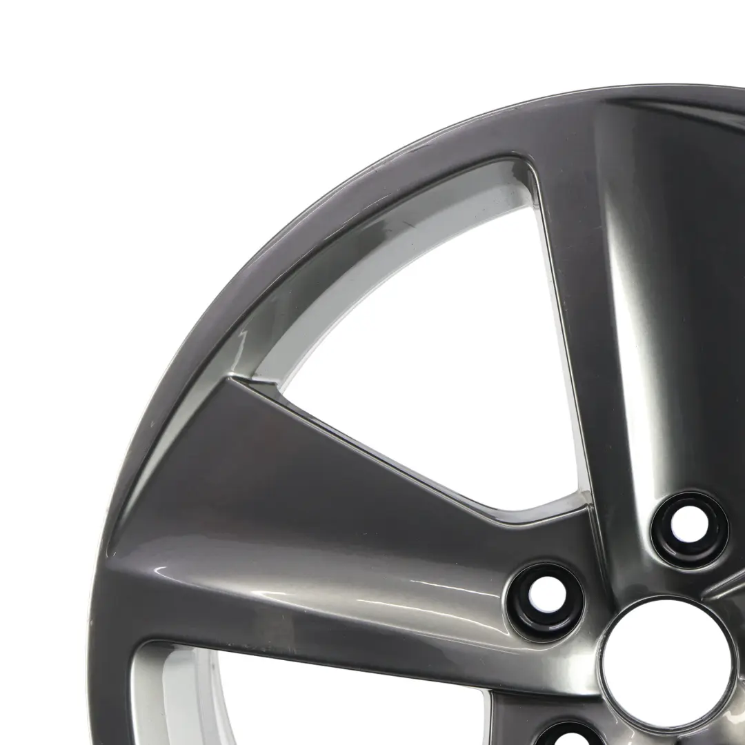 Seat Leon Mk3 5F Grey Wheel Alloy Rim 17" 7.5J ET:51 Star Spoke - SKU 5F0601025B-1 - Part number 5F0601025B