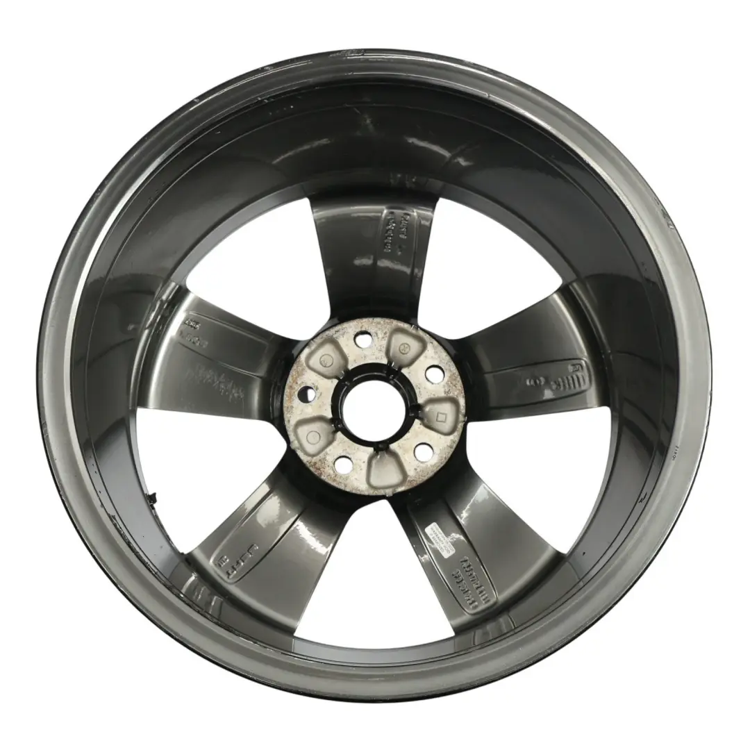 Seat Leon Mk3 5F Grey Wheel Alloy Rim 17" 7.5J ET:51 Star Spoke - SKU 5F0601025B-2 - Part number 5F0601025B