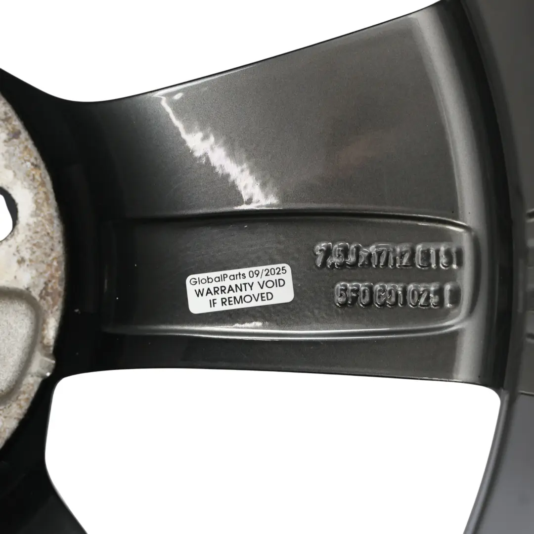 MK3 5F Jante Alliage Gris 17" 7,5J ET:51 À Rayons Étoilés pour Seat Leon à propos du numéro de pièce 5F0601025B Seat Leon MK3 5F Jante Alliage Gris 17" 7,5J ET:51 À Rayons Étoilés - SKU 5F0601025B-2 - Numéro de pièce 5F0601025B