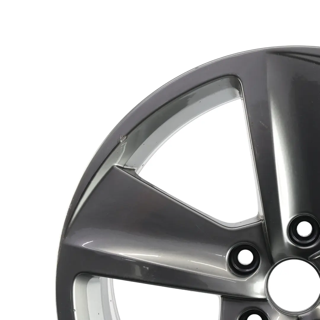 Seat Leon Mk3 5F Grey Wheel Alloy Rim 17" 7.5J ET:51 Star Spoke - SKU 5F0601025B-2 - Part number 5F0601025B