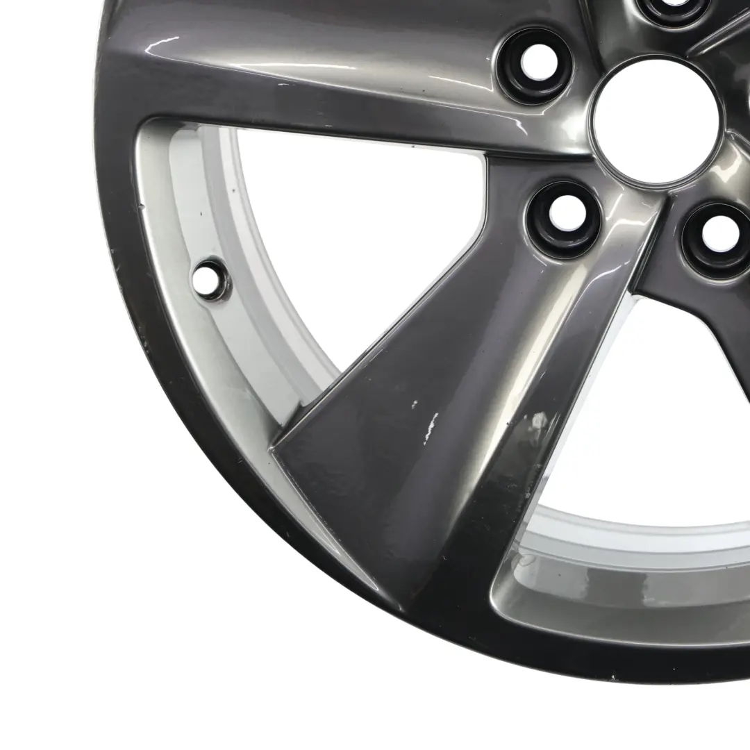 Mk3 5F Grey Wheel Alloy Rim 17" 7.5J ET:51 Star Spoke to Seat Leon with Part number 5F0601025B Seat Leon Mk3 5F Grey Wheel Alloy Rim 17" 7.5J ET:51 Star Spoke - SKU 5F0601025B-2 - Part number 5F0601025B