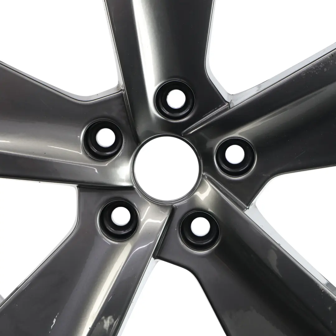 Mk3 5F Grey Wheel Alloy Rim 17" 7.5J ET:51 Star Spoke to Seat Leon with Part number 5F0601025B Seat Leon Mk3 5F Grey Wheel Alloy Rim 17" 7.5J ET:51 Star Spoke - SKU 5F0601025B-2 - Part number 5F0601025B