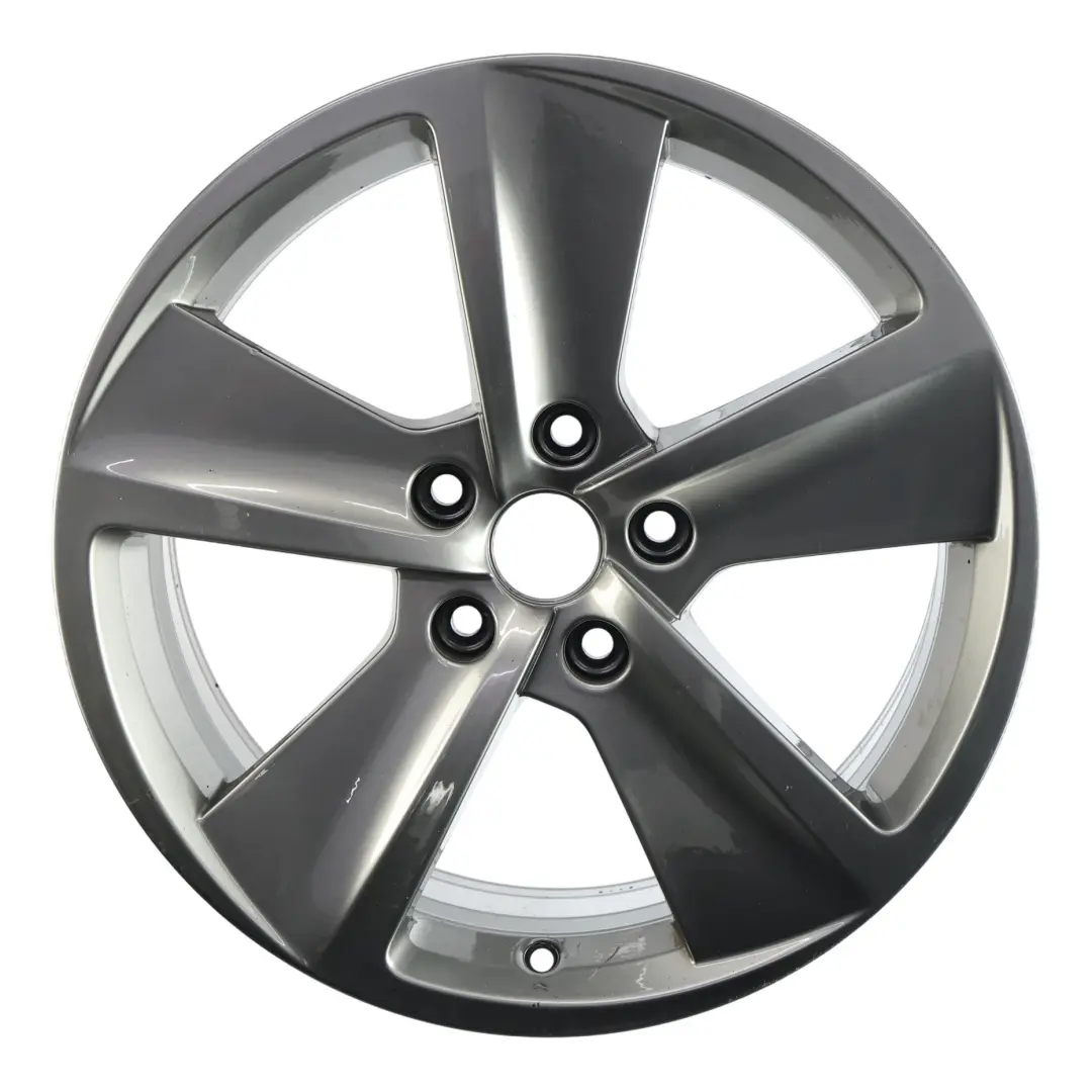 Mk3 5F Grey Wheel Alloy Rim 17" 7.5J ET:51 Star Spoke to Seat Leon with Part number 5F0601025B Seat Leon Mk3 5F Grey Wheel Alloy Rim 17" 7.5J ET:51 Star Spoke - SKU 5F0601025B-3 - Part number 5F0601025B