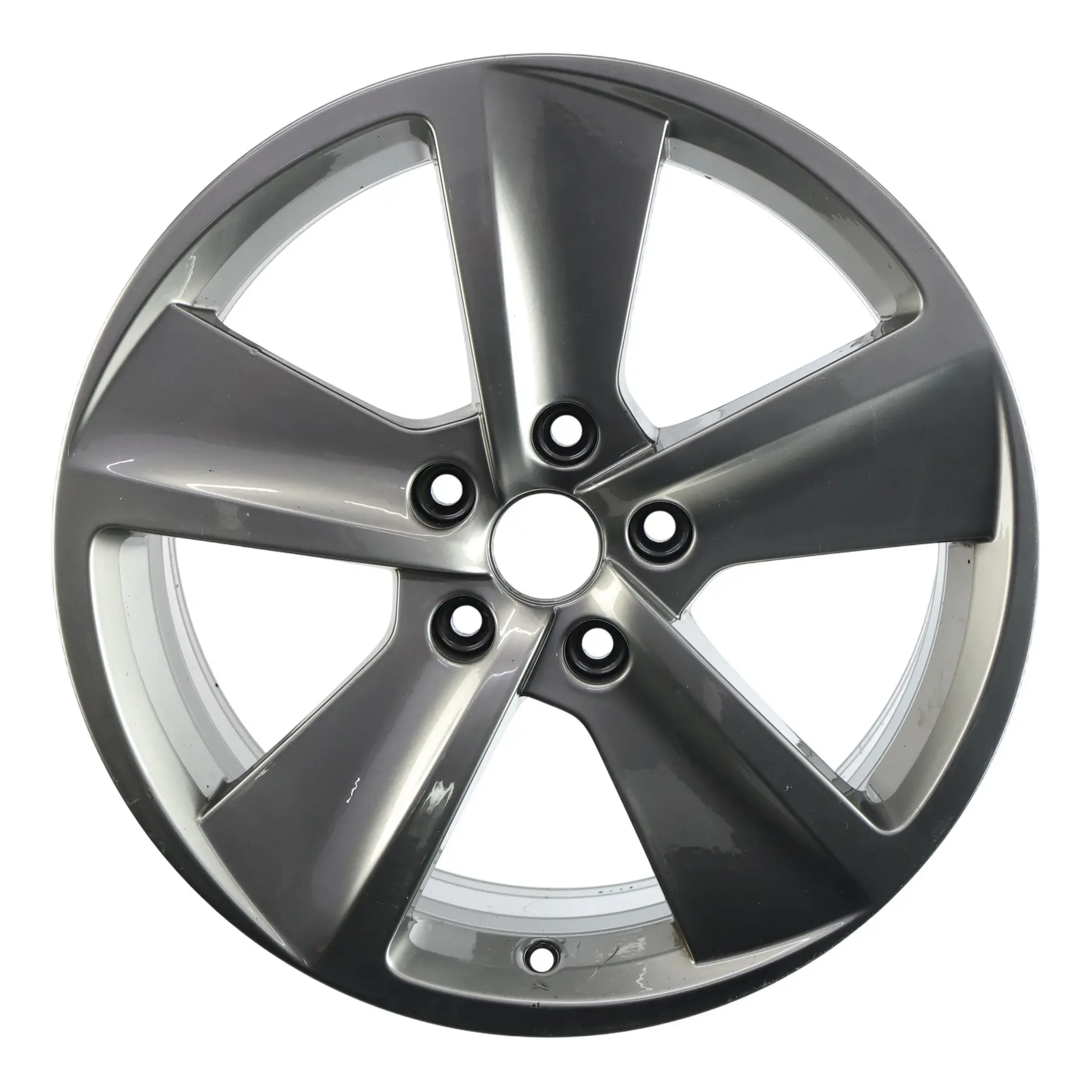 Seat Leon Mk3 5F Grey Wheel Alloy Rim 17" 7.5J ET:51 Star Spoke 5F0601025B