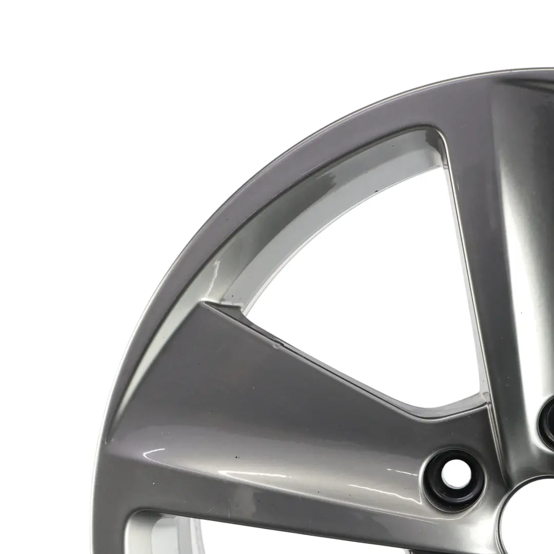 Mk3 5F Grey Wheel Alloy Rim 17" 7.5J ET:51 Star Spoke to Seat Leon with Part number 5F0601025B Seat Leon Mk3 5F Grey Wheel Alloy Rim 17" 7.5J ET:51 Star Spoke - SKU 5F0601025B-3 - Part number 5F0601025B