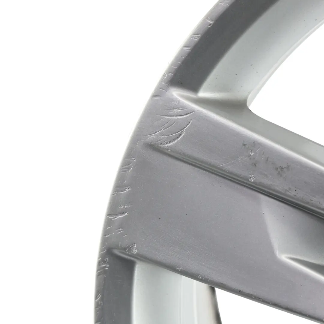 Mk3 5F Silver Wheel Alloy Rim 17" 7J ET:49 Star Spoke to Seat Leon with Part number 5F0601025T Seat Leon Mk3 5F Silver Wheel Alloy Rim 17" 7J ET:49 Star Spoke - SKU 5F0601025T-1 - Part number 5F0601025T