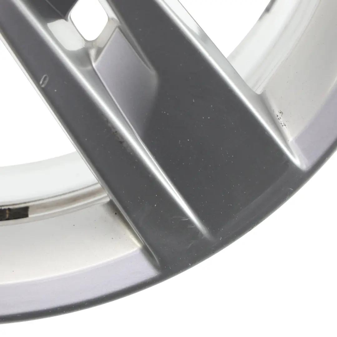 Seat Leon Mk3 5F Silver Wheel Alloy Rim 17" 7J ET:49 Star Spoke - SKU 5F0601025T-1 - Part number 5F0601025T