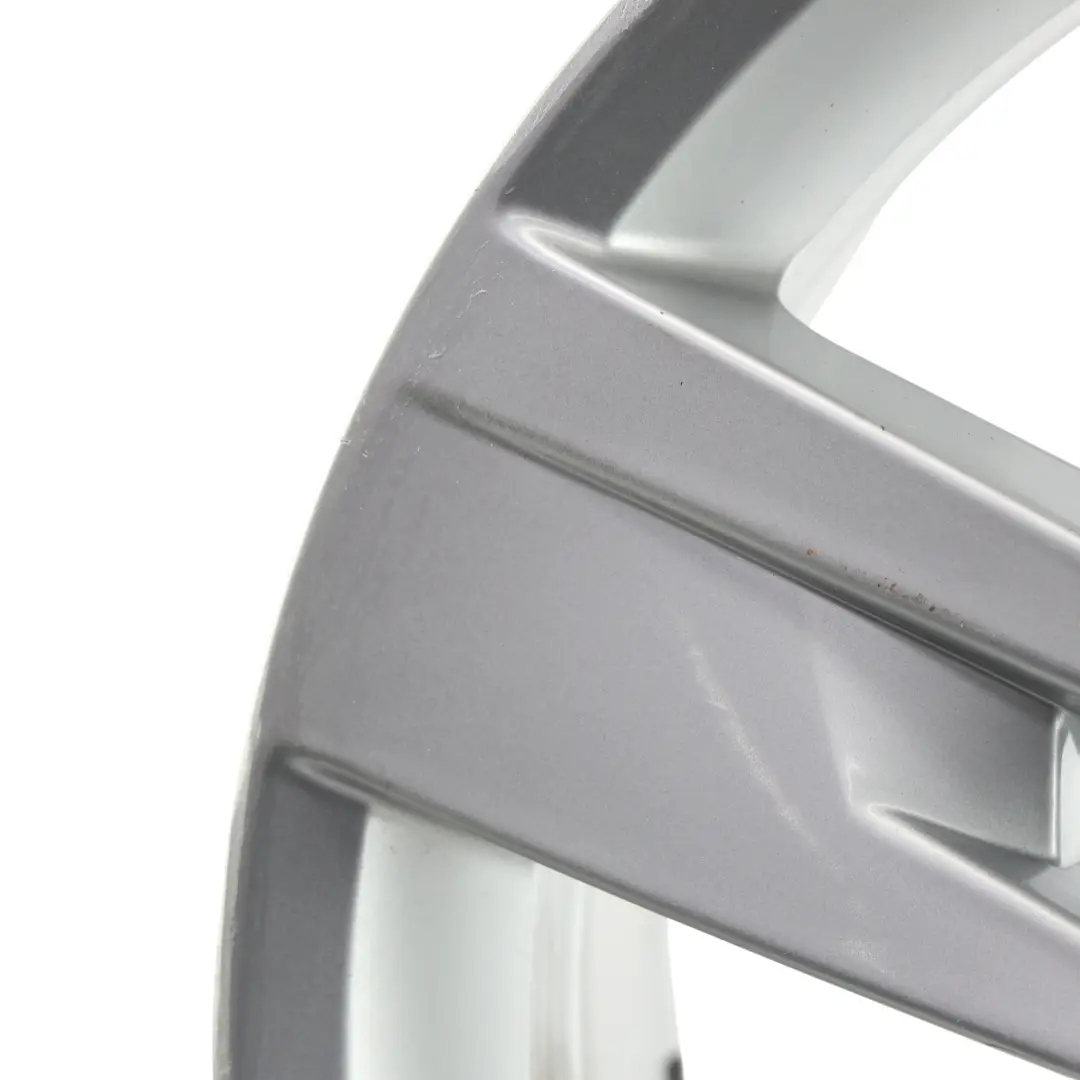 Mk3 5F Silver Wheel Alloy Rim 17" 7J ET:49 Star Spoke to Seat Leon with Part number 5F0601025T Seat Leon Mk3 5F Silver Wheel Alloy Rim 17" 7J ET:49 Star Spoke - SKU 5F0601025T-3 - Part number 5F0601025T