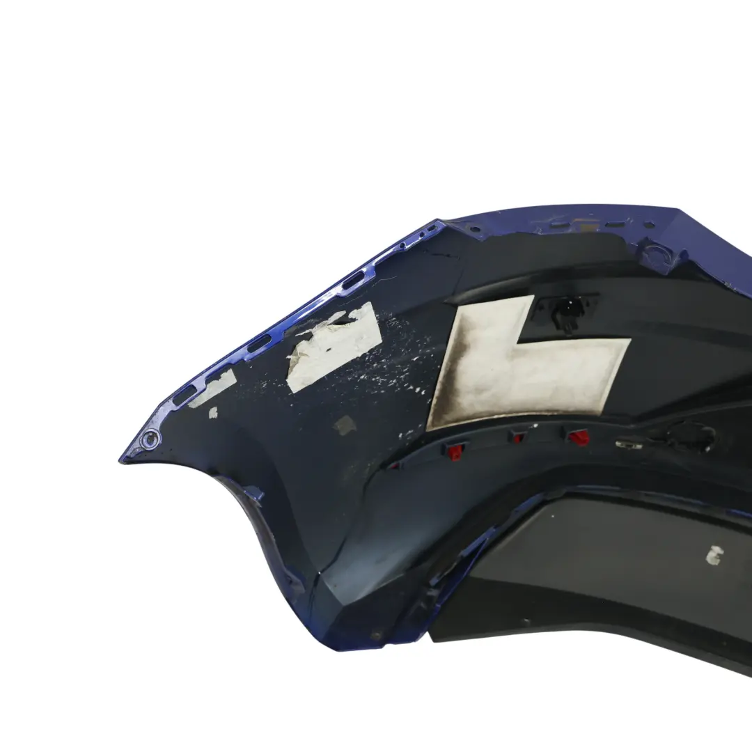 Seat Leon Mk3 Tylny Zderzak Polift Mystery Blue Niebieski - W5L - SKU 5F0807421AC-MYBL - Numer Części 5F0807421AC