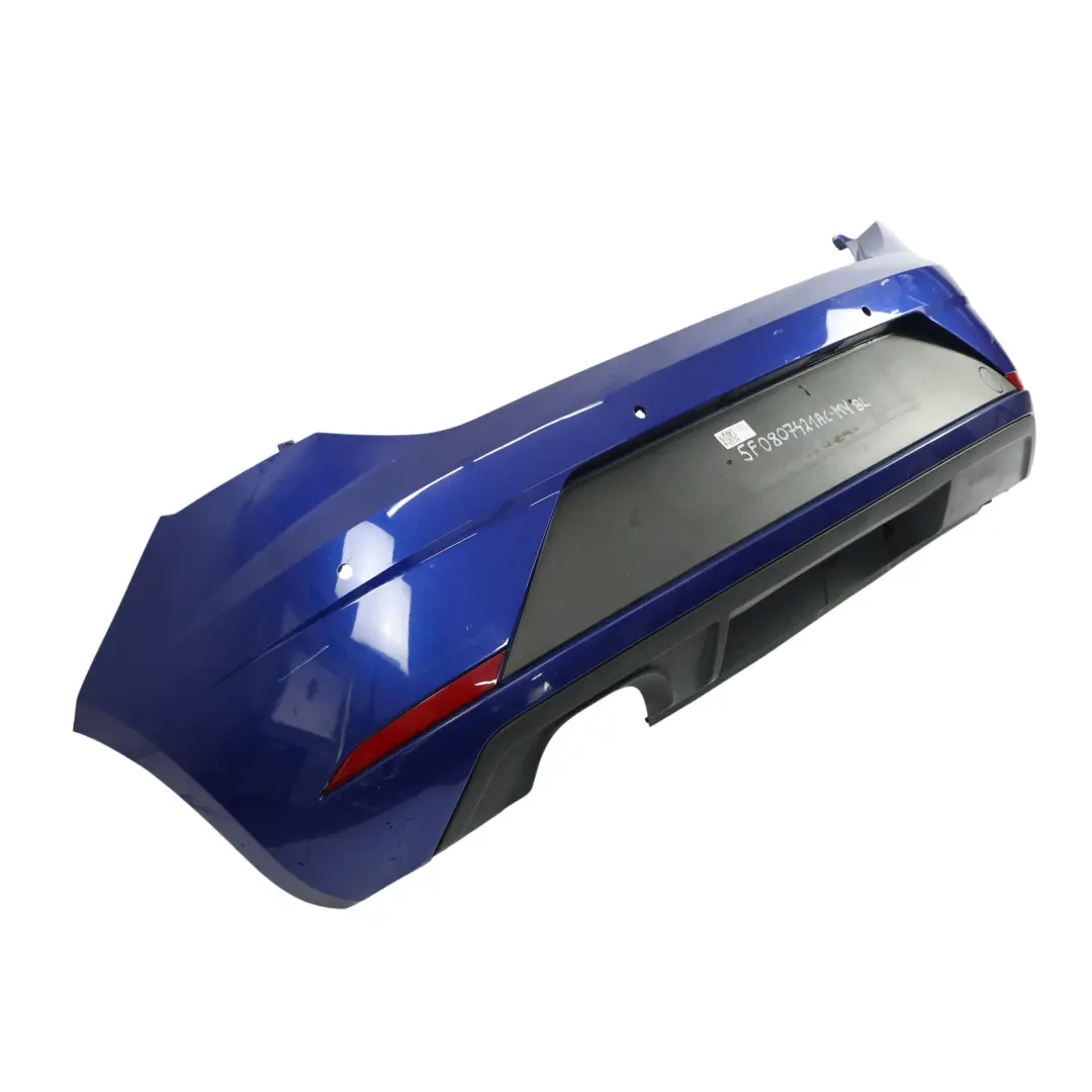 Mk3 Tylny Zderzak Polift Mystery Blue Niebieski - W5L do Seat Leon o numerze 5F0807421AC Seat Leon Mk3 Tylny Zderzak Polift Mystery Blue Niebieski - W5L - SKU 5F0807421AC-MYBL - Numer Części 5F0807421AC