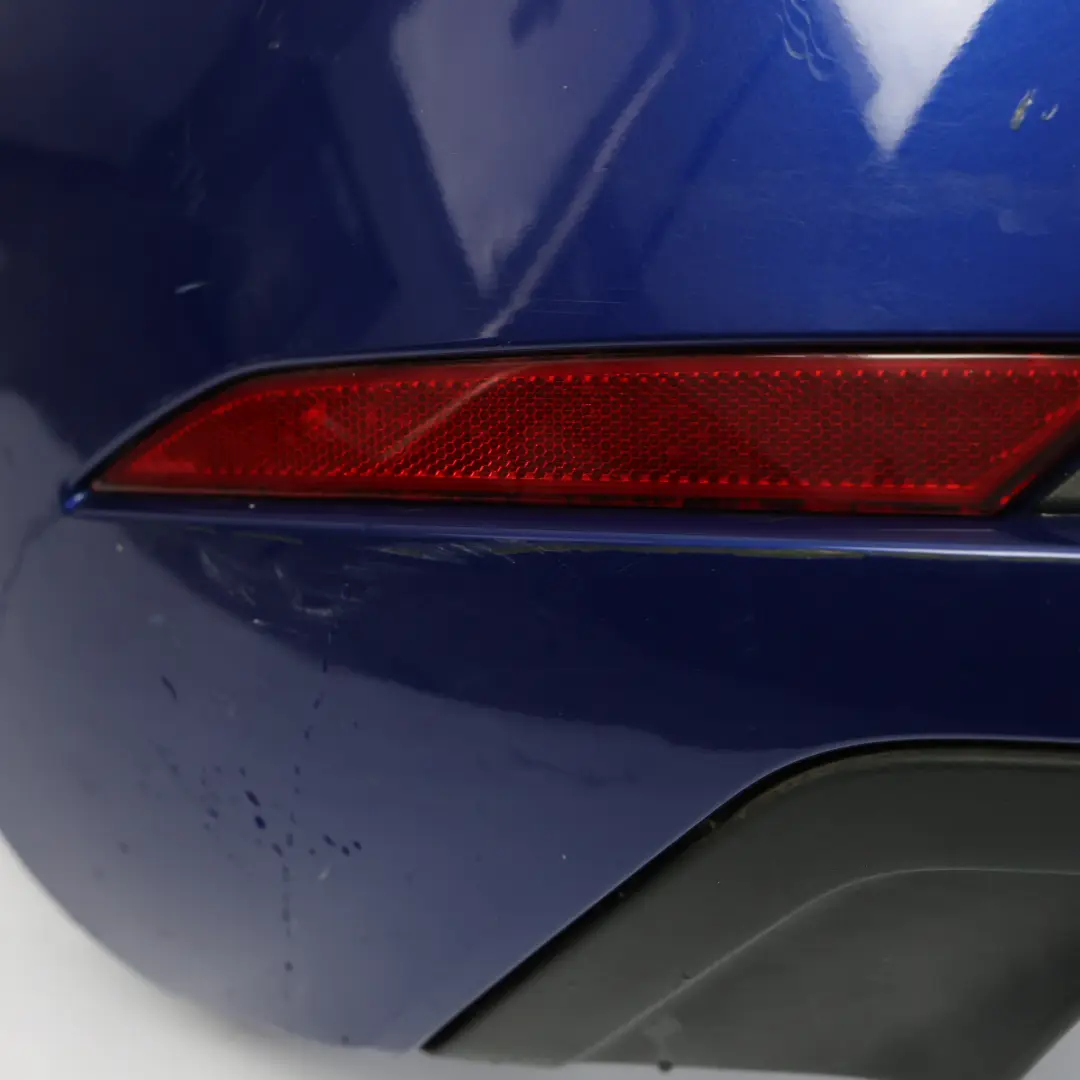 Seat Leon Mk3 Tylny Zderzak Polift Mystery Blue Niebieski - W5L - SKU 5F0807421AC-MYBL - Numer Części 5F0807421AC