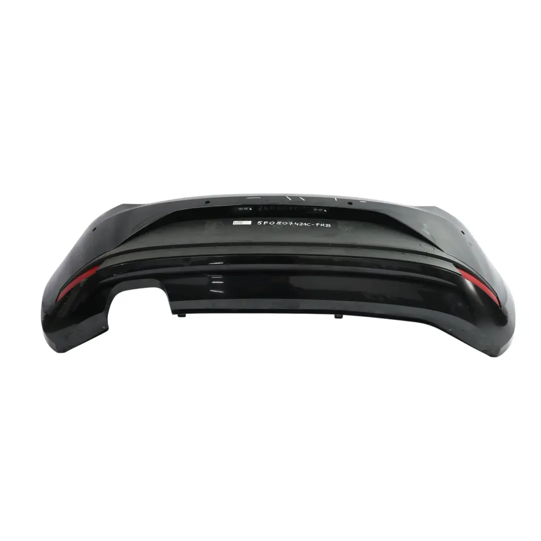 Mk3 Rear Bumper Panel Cover Trim Phantom Black - Z9Y to Seat Leon with Part number 5F0807421C Seat Leon Mk3 Rear Bumper Panel Cover Trim Phantom Black - Z9Y - SKU 5F0807421C-PHB - Part number 5F0807421C