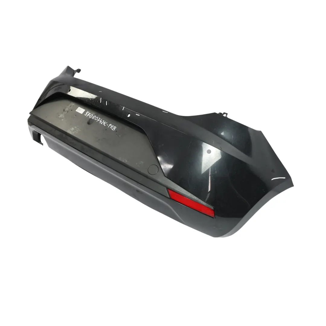 Mk3 Rear Bumper Panel Cover Trim Phantom Black - Z9Y to Seat Leon with Part number 5F0807421C Seat Leon Mk3 Rear Bumper Panel Cover Trim Phantom Black - Z9Y - SKU 5F0807421C-PHB - Part number 5F0807421C