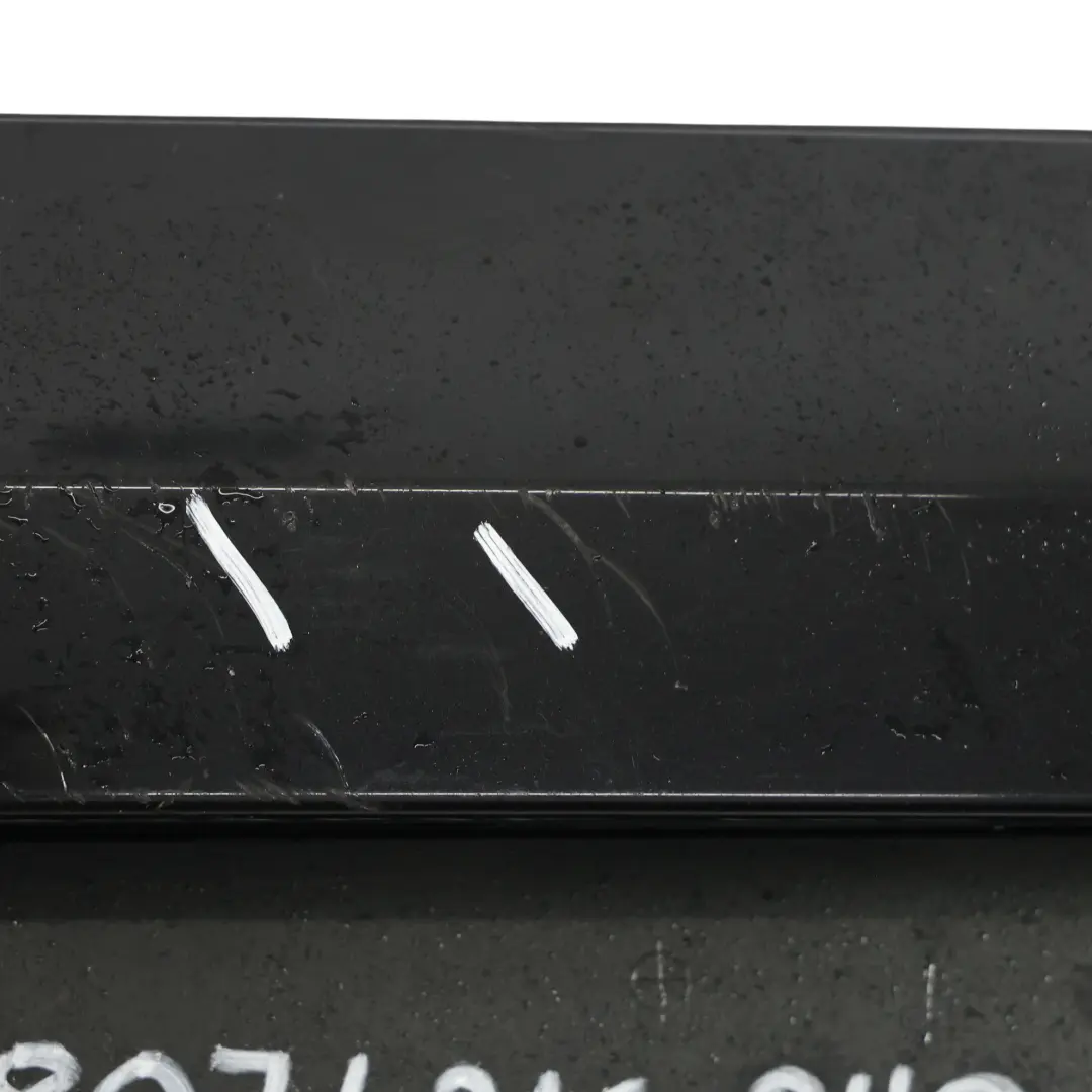 Mk3 Rear Bumper Panel Cover Trim Phantom Black - Z9Y to Seat Leon with Part number 5F0807421C Seat Leon Mk3 Rear Bumper Panel Cover Trim Phantom Black - Z9Y - SKU 5F0807421C-PHB - Part number 5F0807421C