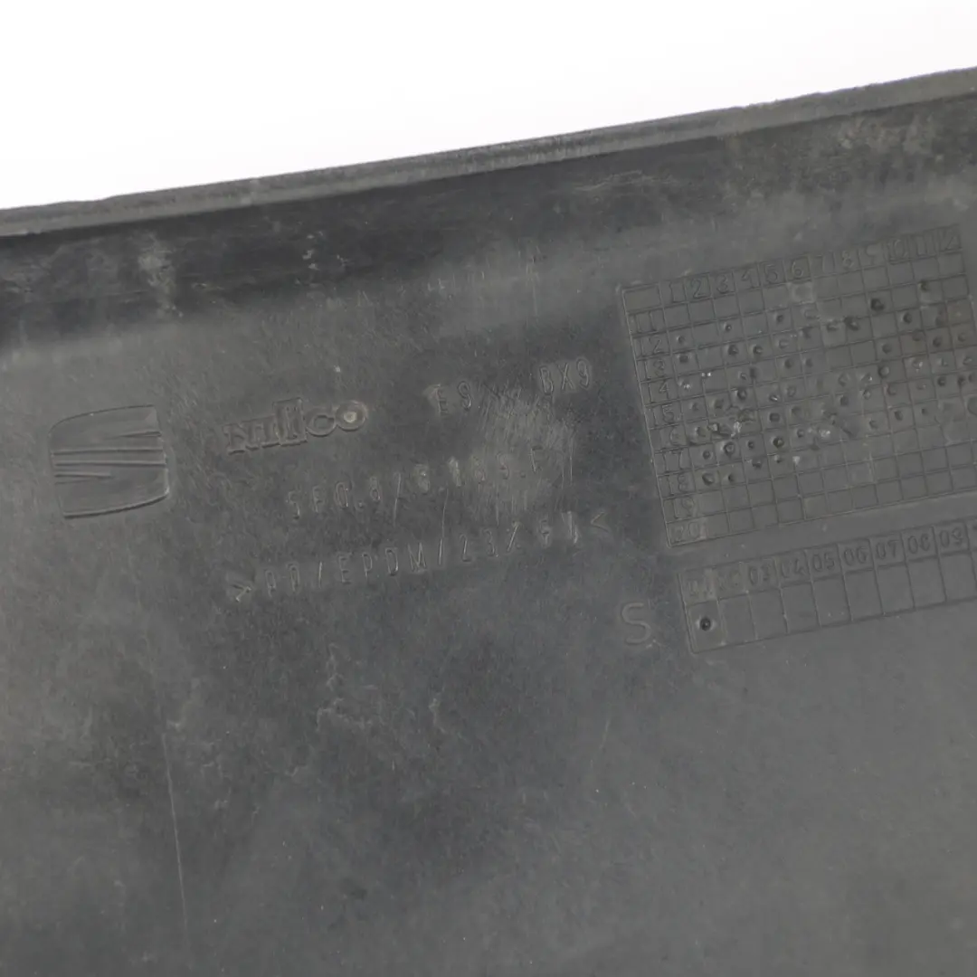 Seat Leon Mk3 Rear Underbody Bumper Protection Underfloor Panel - SKU 5F0825189F - Part number 5F0825189F