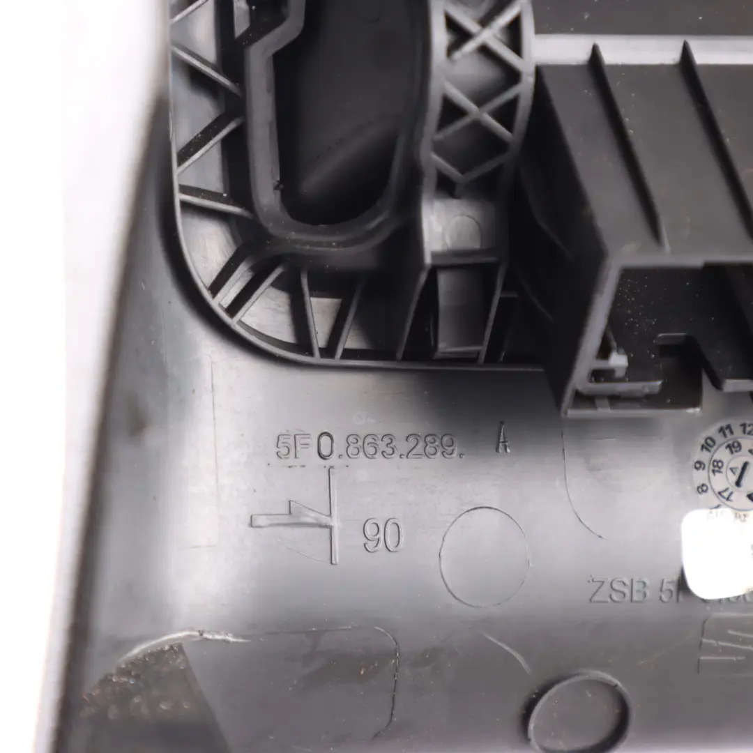 Mk3 5F Centre Console Rear Air Vent Grill Panel Cover Trim to Seat Leon with Part number 5F0864298A Seat Leon Mk3 5F Centre Console Rear Air Vent Grill Panel Cover Trim - SKU 5F0864298A - Part number 5F0864298A