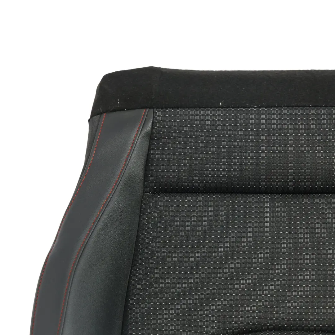 Seat Leon 5F FR Seat Base Leather Fabric Black Red Stitching Front Left N/S - SKU 5F0881405AS - Part number 5F0881405AS