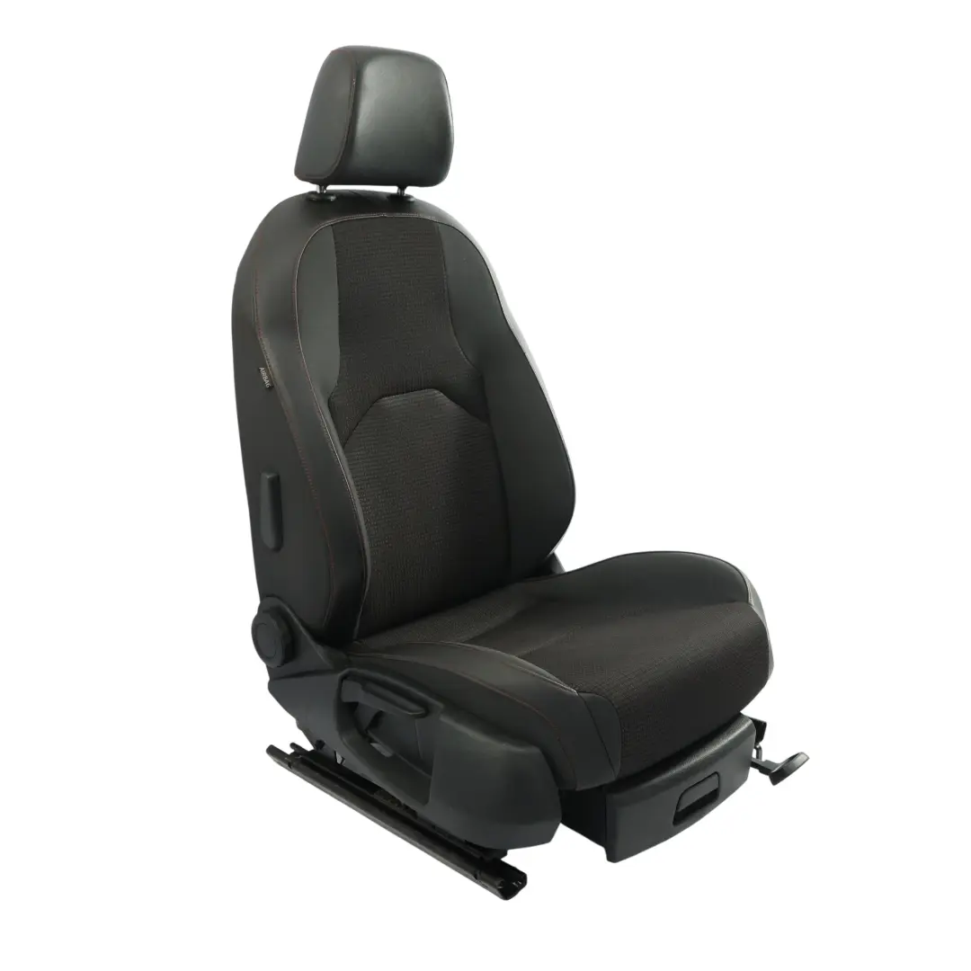 Mk3 5F Siège Avant Droit Cuir Tissu Tissu Noir Surpiqûres Rouges pour Seat Leon à propos du numéro de pièce 5F0881806HL Seat Leon Mk3 5F Siège Avant Droit Cuir Tissu Tissu Noir Surpiqûres Rouges - SKU 5F0881806HL-1 - Numéro de pièce 5F0881806HL