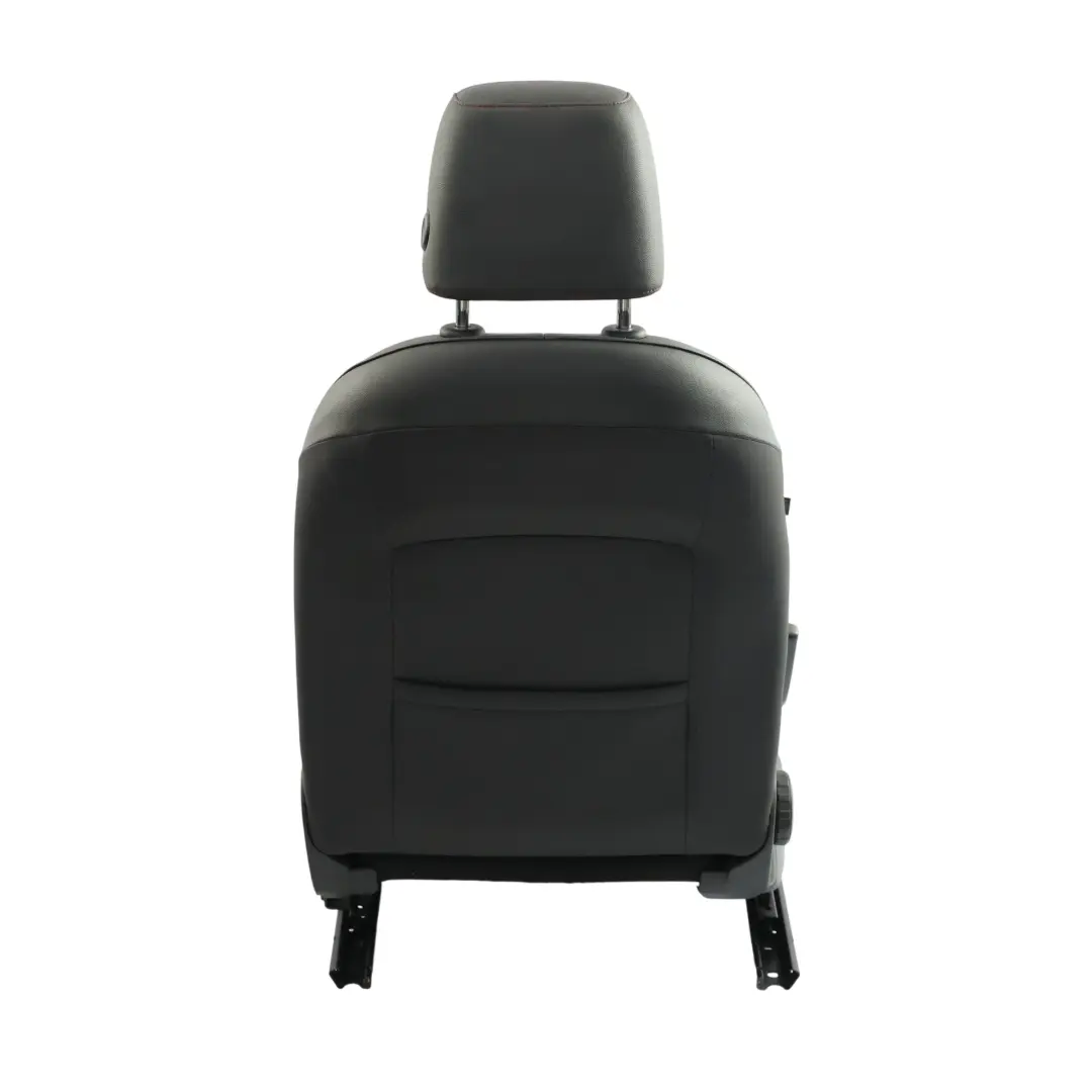 Seat Leon Mk3 5F Seat Front Right O/S Leather Fabric Cloth Black Red Stitching - SKU 5F0881806HL-1 - Part number 5F0881806HL