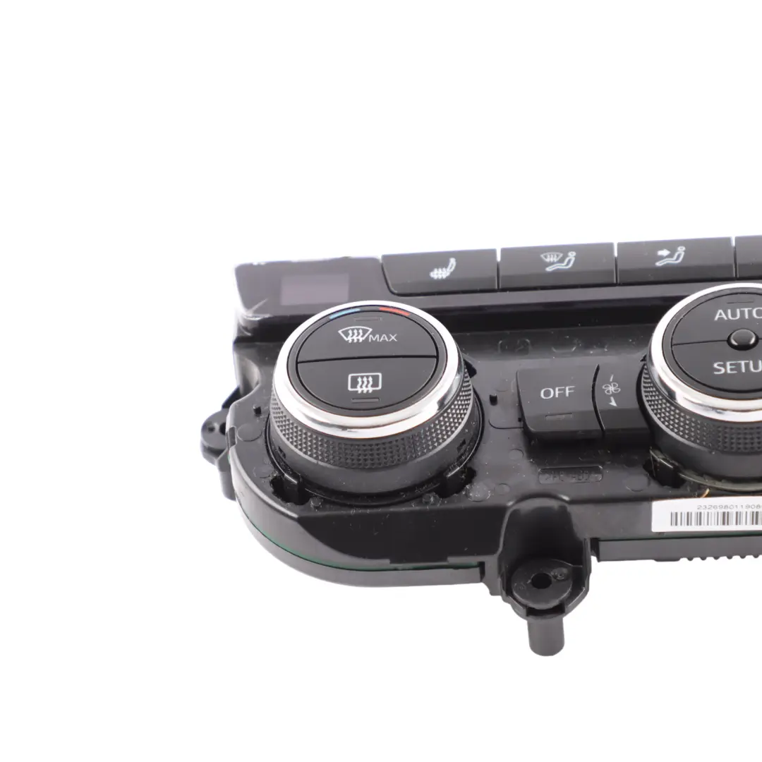 Heater Switch A/C Climate Control Panel Button Regulator to Seat Ateca with Part number 5F0907044BL Seat Ateca Heater Switch A/C Climate Control Panel Button Regulator - SKU 5F0907044BL - Part number 5F0907044BL