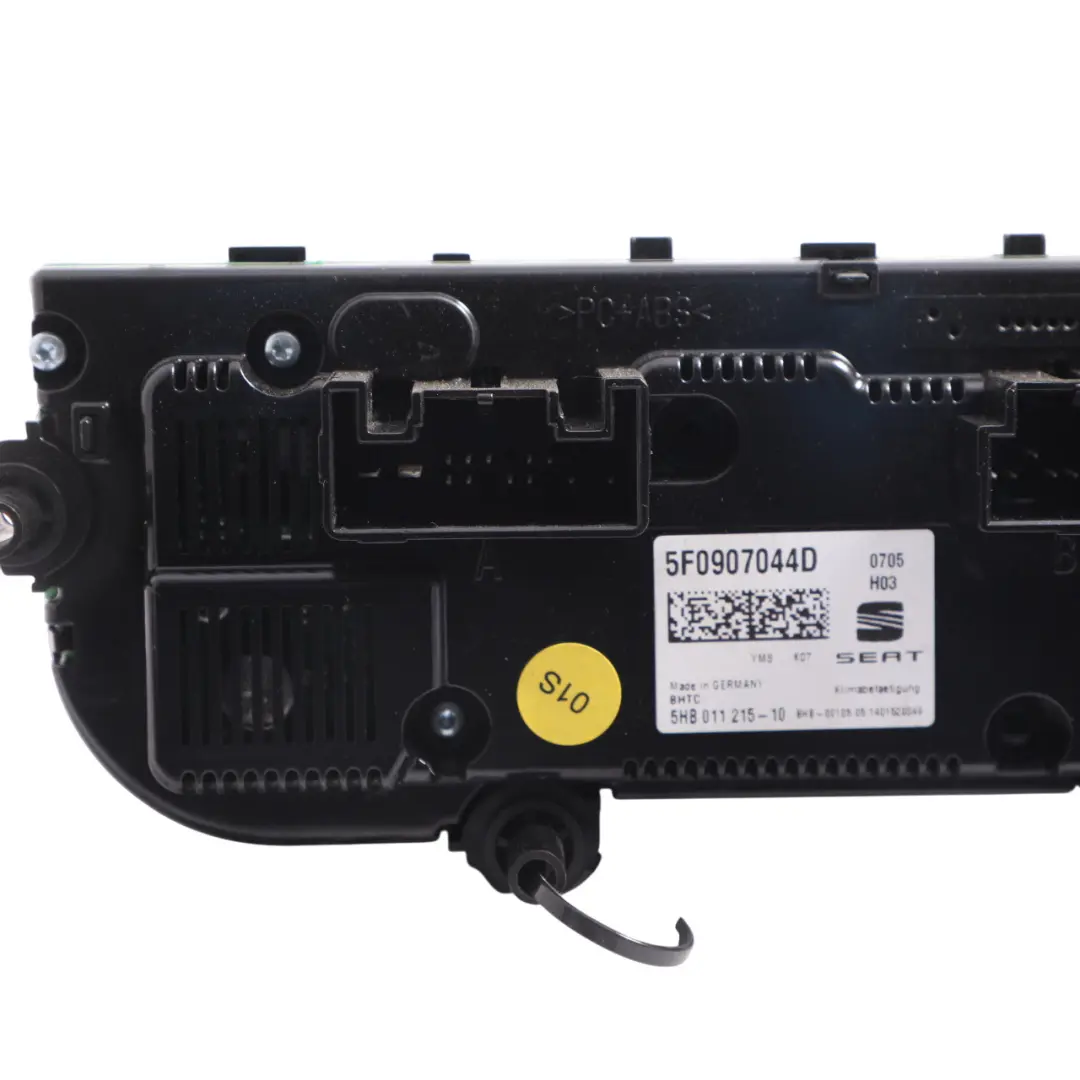 Mk3 5F Heater Switch A/C Climate Control Panel Button to Seat Leon with Part number 5F0907044D Seat Leon Mk3 5F Heater Switch A/C Climate Control Panel Button - SKU 5F0907044D - Part number 5F0907044D
