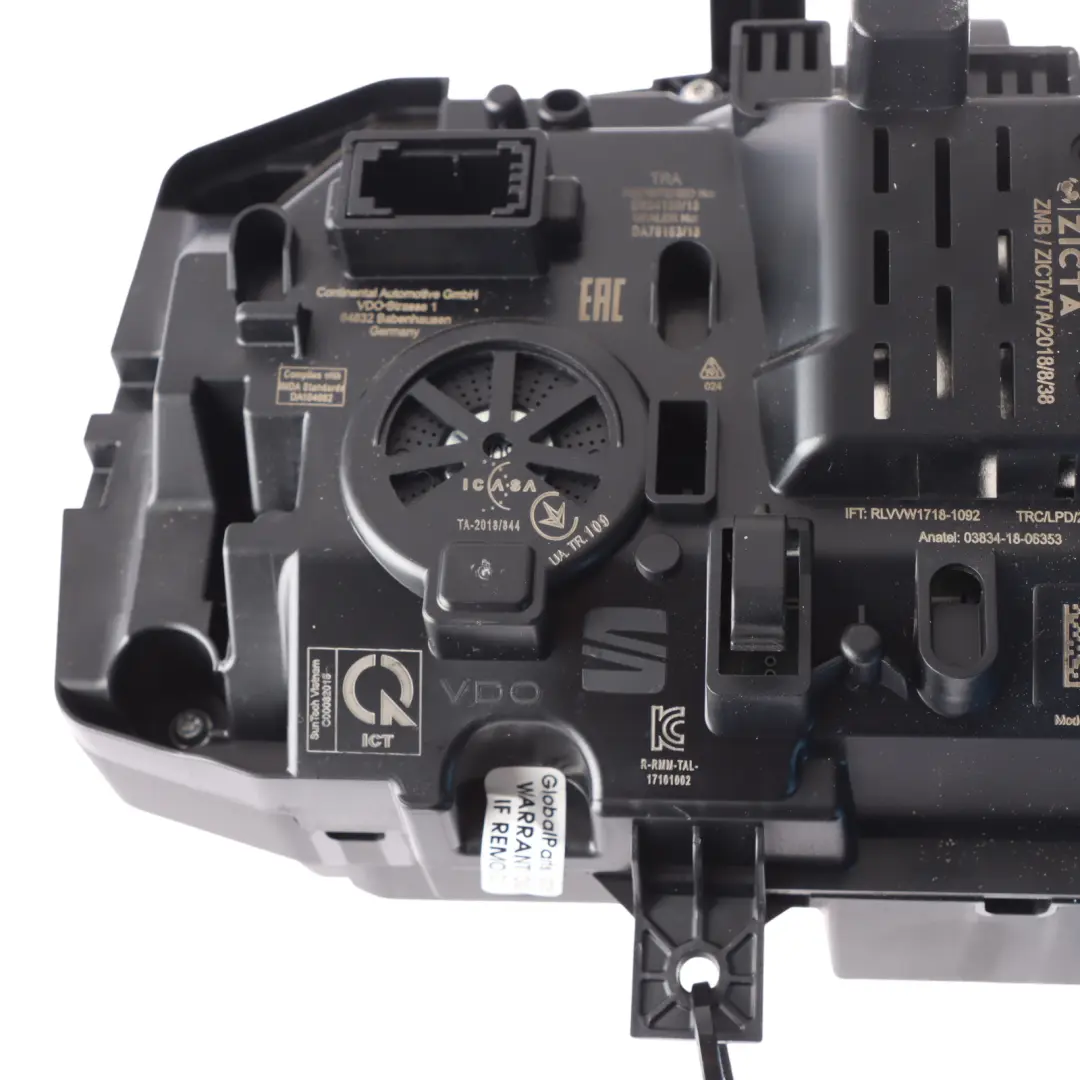 Mk1 Digital Display Speedometer Speedo Instrument Cluster to Seat Ateca with Part number 5F0920790B Seat Ateca Mk1 Digital Display Speedometer Speedo Instrument Cluster - SKU 5F0920790B - Part number 5F0920790B